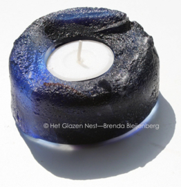 Mini urn waxinelichtje in glas casting