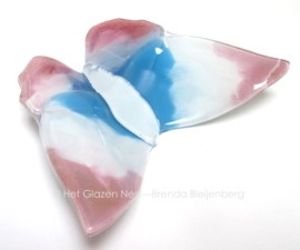 vlinder in zacht pastel