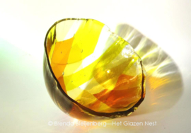 glas sculptuur "zonnestraal"