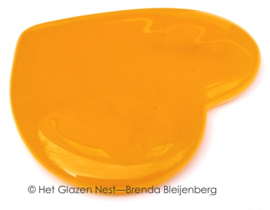 klein oranje hartje