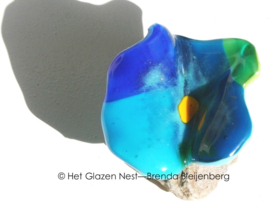 Bijzondere bloem van glas