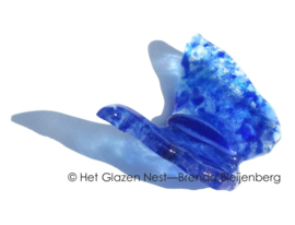 Blauw glazen vlindertje