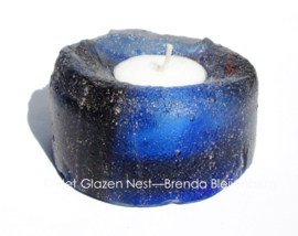 Mini urn waxinelichtje in glas casting
