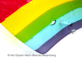 Regenboog in moderne grafkunst