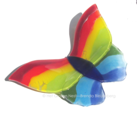 grote regenboog vlinder