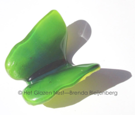 Groen glazen vlinder