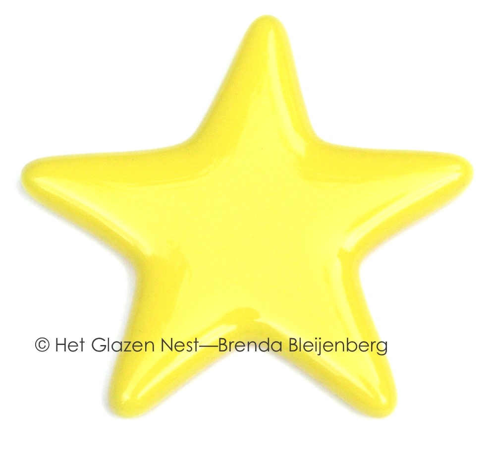 gele ster in fusing