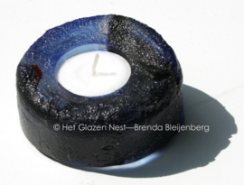 Mini urn waxinelichtje in glas casting