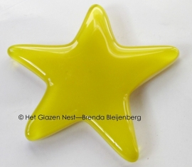 gele ster in fusing