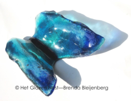 Vlinder in aquamarijn kleuren