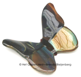 Vlinder in bijzonder glas