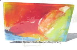 Glas sculptuur “Opstijgend”