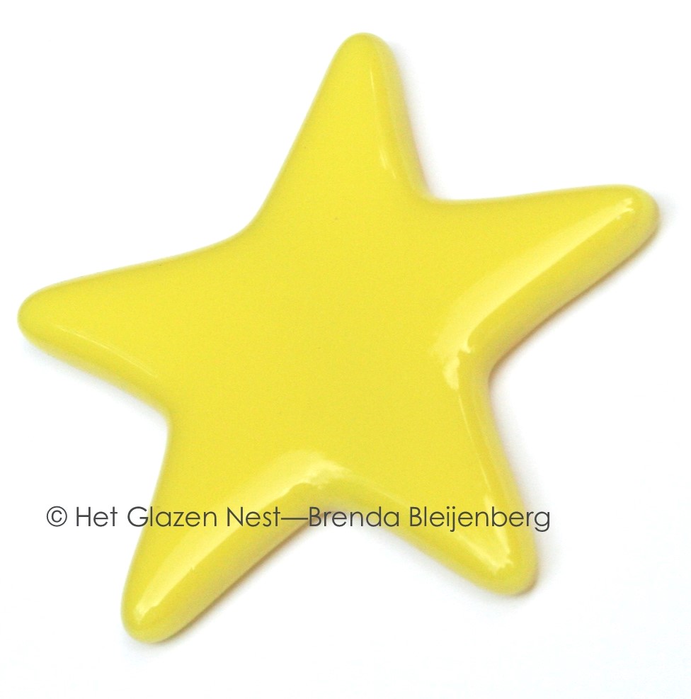 gele ster in fusing