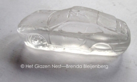 speelgoed Porsche in glas