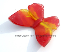 Vlindertje in glaskunst