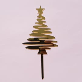 Acryl topper Kerstboom