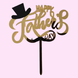 Acryl topper Happy father's Day
