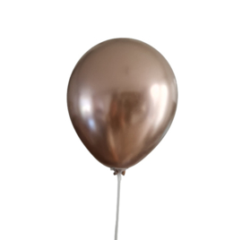 Chrome ballon apricot  5 /10 / 12 inch ( 10-20 stuks)