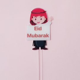 Acryl topper Eid mubarak
