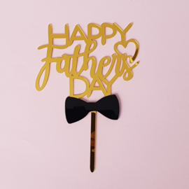 Acryl topper Happy father's Day