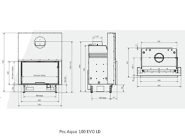 PanAqua 100 EVO LD CV-houthaard (liftdeur)