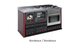 Ugo Cadel Christine 150 Combi - hout CV-fornuis + elektrische en/of gas oven