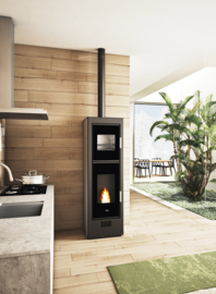 Eva Calor Biscotto pelletkachel met oven 8,5 kW  (pellet)