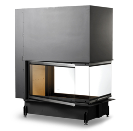 PanTech EVO 100 V LD - 3-Zijdige haard met liftdeur
