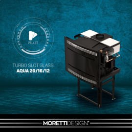 Moretti Slot Glass 12 t/m 20 kW CV-pelletkachel