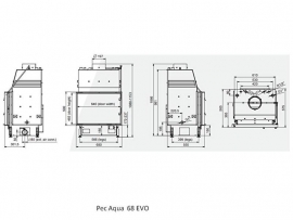 PanAqua 68 EVO CV-houthaard (draaideur)