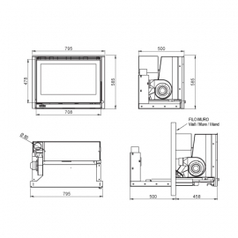 L'Artistico Perseo 6 pellethaard  5,8 kW