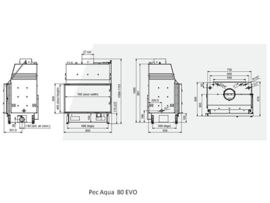 PanAqua 80 EVO CV-houthaard (draaideur)