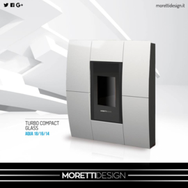 Moretti Compact Glass 8 kW en 10 kW (kanalisatie mogelijk)