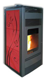 Unica 20-30 kW (keramiek) - hybride CV-kachel