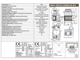 L'Artistico Corner M16 pellet hoekhaard 16 kW