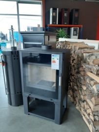 PanAqua EVO D160 - Hout cv-kachel, vrijstaand met draaideur