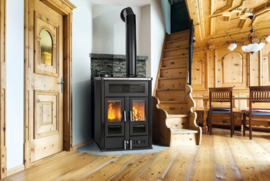 Klover BI-FIRE MID 27,3 kW (staal) - hybride CV-kachel