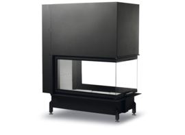 PanTech EVO 100 V LD - 3-Zijdige haard met liftdeur