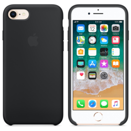 iPhone 7 / 8 / SE (2020): Liquid Silicone case (Black)