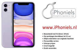 (No.5489) iPhone 11 paars 128GB **A/B-Grade**