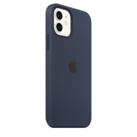 iPhone 12 / 12 Pro: Liquid Silicone Case (Marineblauw)