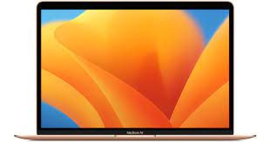 (No.4259) MacBook Air M1-Chip 256/8GB Rose Gold**A-Grade**