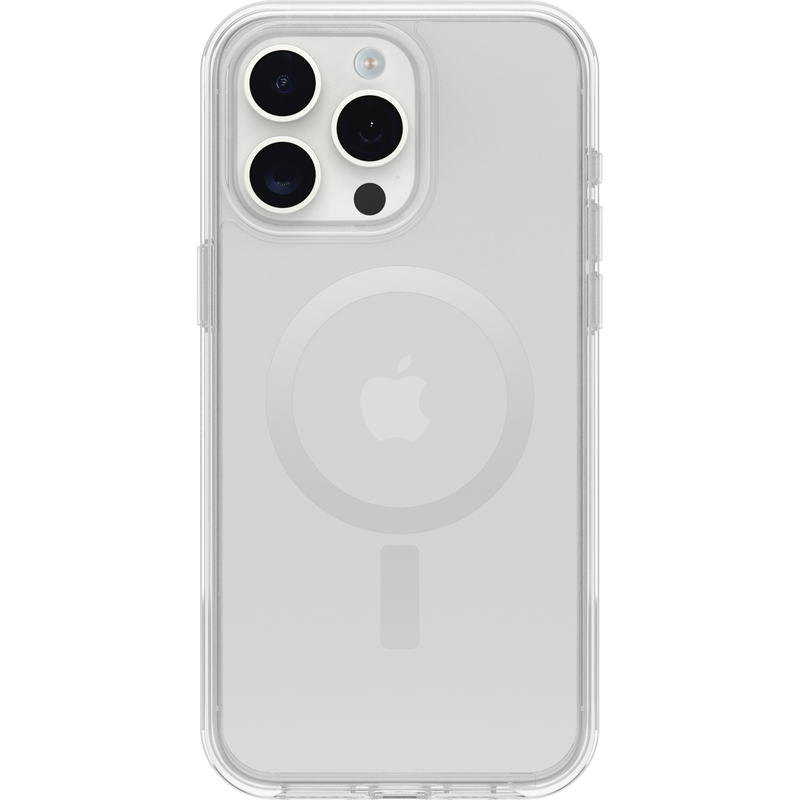 iPhone 15 Pro Max: Otterbox-Symmetry met Magsafe (Transparant)