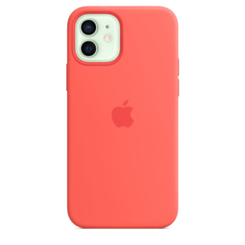 iPhone 12 / 12 Pro: Liquid Silicone Case (Citrusroze)