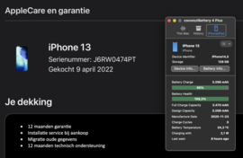 (No.6540) iPhone 13 Groen 128GB  **A/B-Grade**