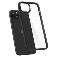 iPhone 15: Spigen Ultra Hybrid case (Black)