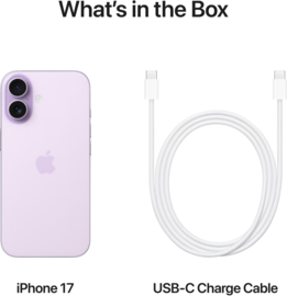 (No.6869) iPhone 17 256GB Lavendel **nieuw**