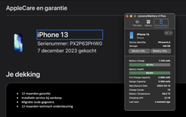 (No.6770) iPhone 13 Midnight 128GB  **A-Grade**
