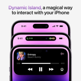 (No.5595) iPhone 14 Pro Max 128GB Deep Purple **A-Grade**