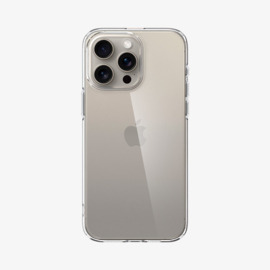 iPhone 15 Pro: Spigen Ultra Hybrid case (Clear)